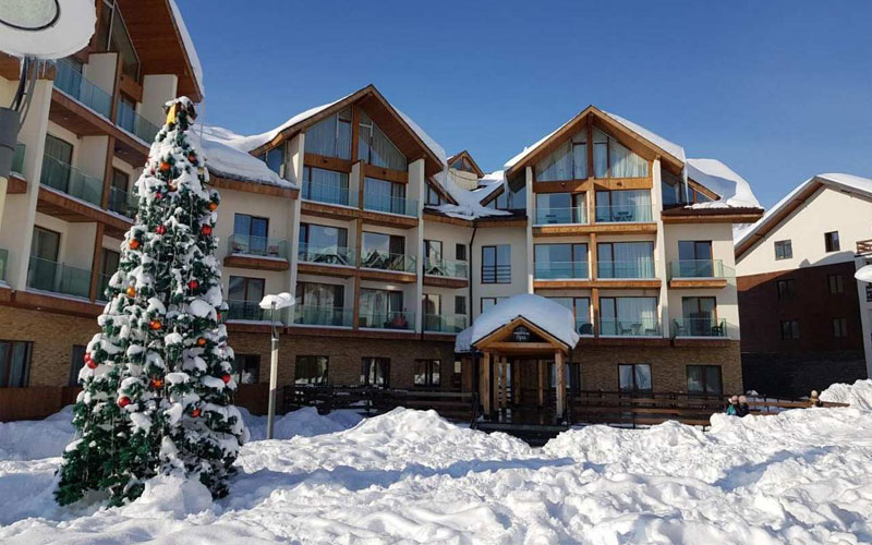 The New Gudauri Ski Resort Complex